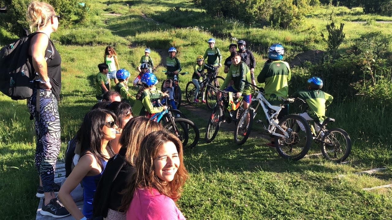Bagualito Park y Ciclo Club Santiago se reúnen en Huilo Huilo