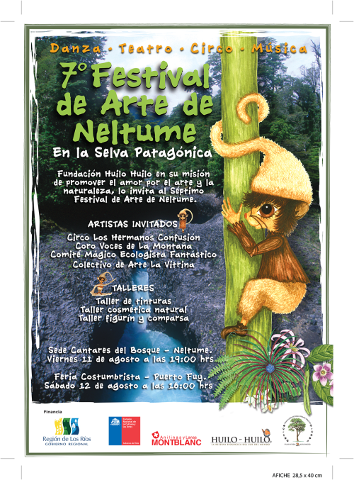 7° Festival de Artes de Neltume se presentó con música, danza y teatro.